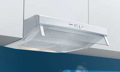 Siemens-Dunstabzugshaube mit Gitterdesign.